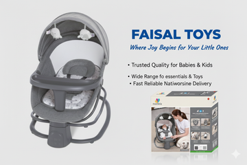 Mastela 4-in-1 Deluxe Multi-Functional Bassinet & Swing - Grey