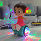 Electric Doll Toy With Lights & Music For Girls