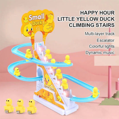 Small Duck Climbing Stairs Toy For Kids